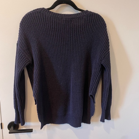 American Retro high low knit sweater - Picture 6 of 9